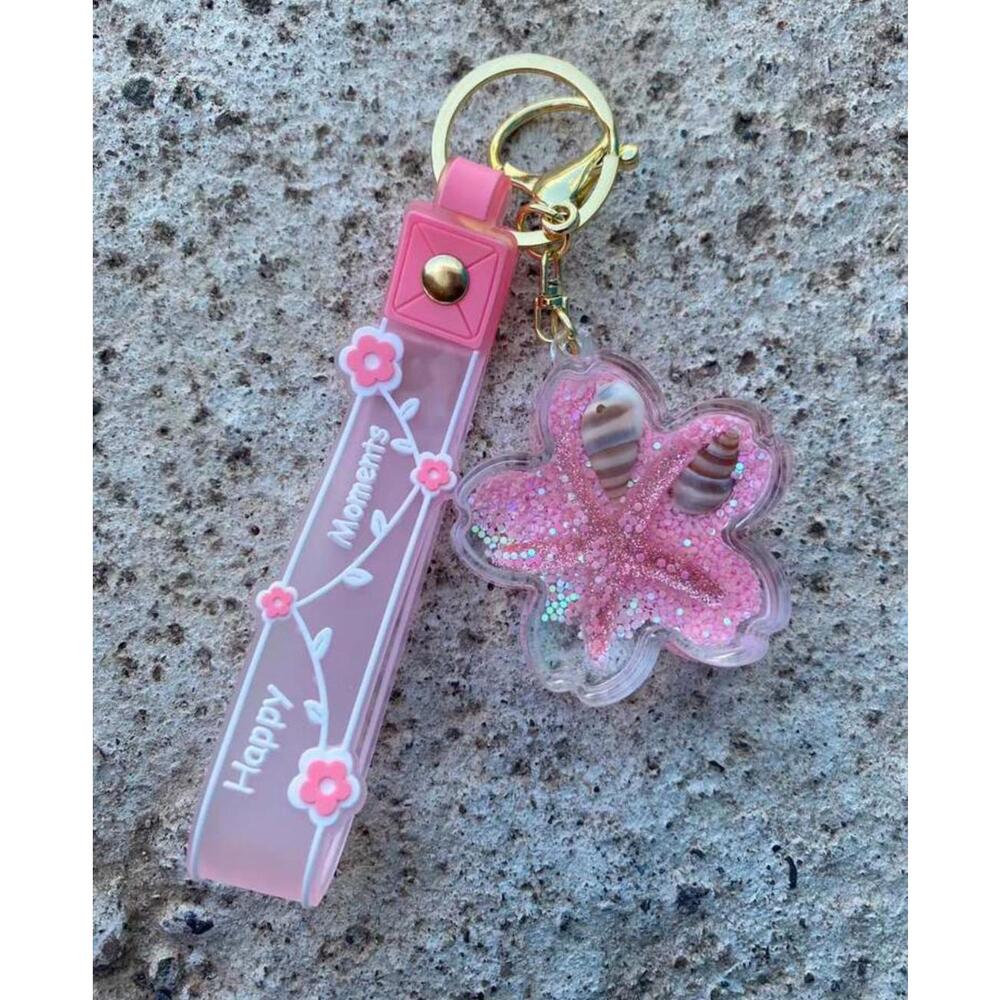 Starfish keychain